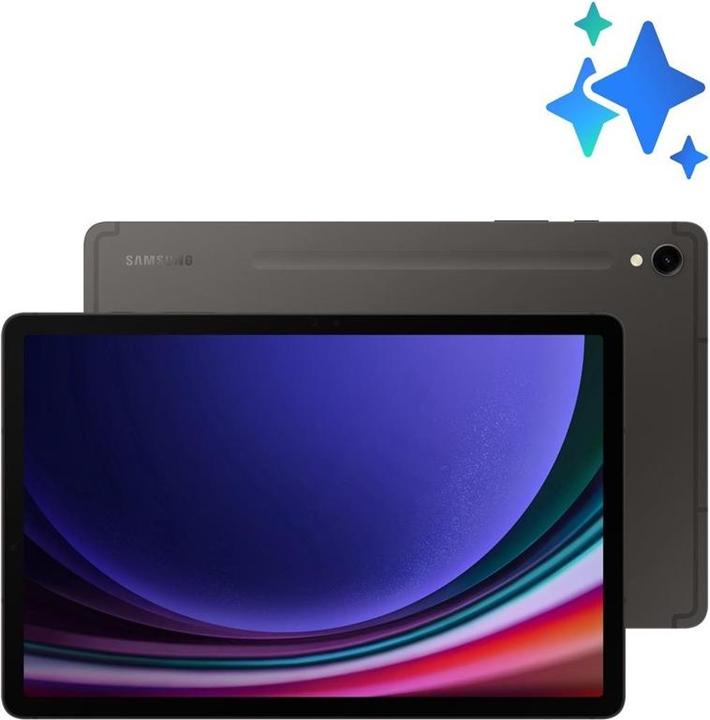 Actual product image Samsung Galaxy Tab S9 WiFi (WLAN only, 11", 128 GB, Graphite grey)