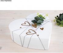 Produktbild Rayher Pappmaché Box Herz, FSC Recycled 100%, weiss