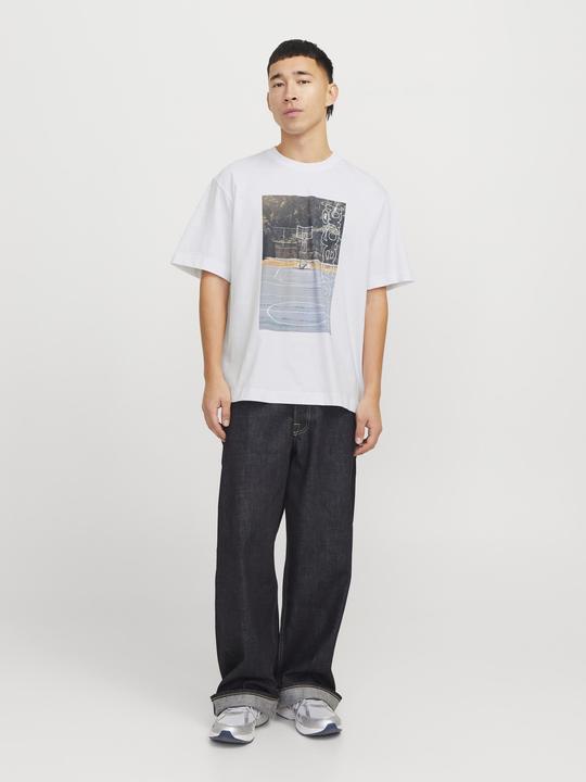 Actual product image Jack & Jones Gedruckt Rundhalsausschnitt T-shirt T-shirt (XS)