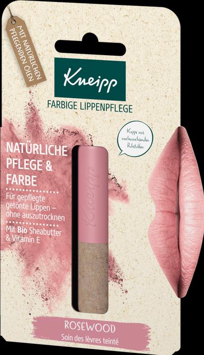 Produktbild Kneipp Farbige Lippenpflege Rosewood (Pflegestift)
