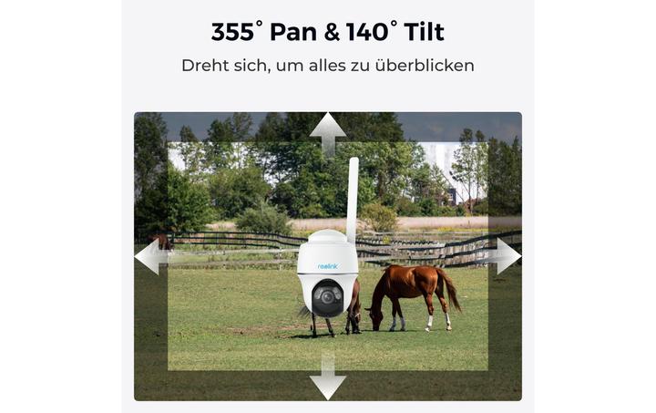 Actual product image Reolink Go G430 2K PT LTE camera incl. solar panel (2560 x 1440 (WQHD))