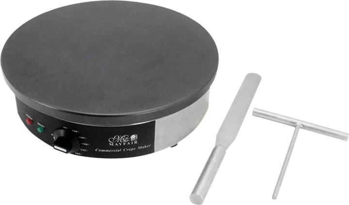 Actual product image Mayfair Round crepe maker Ø350mm 230V/2700W CH Stecker 350x350x131 mm CNS/Gusseisen