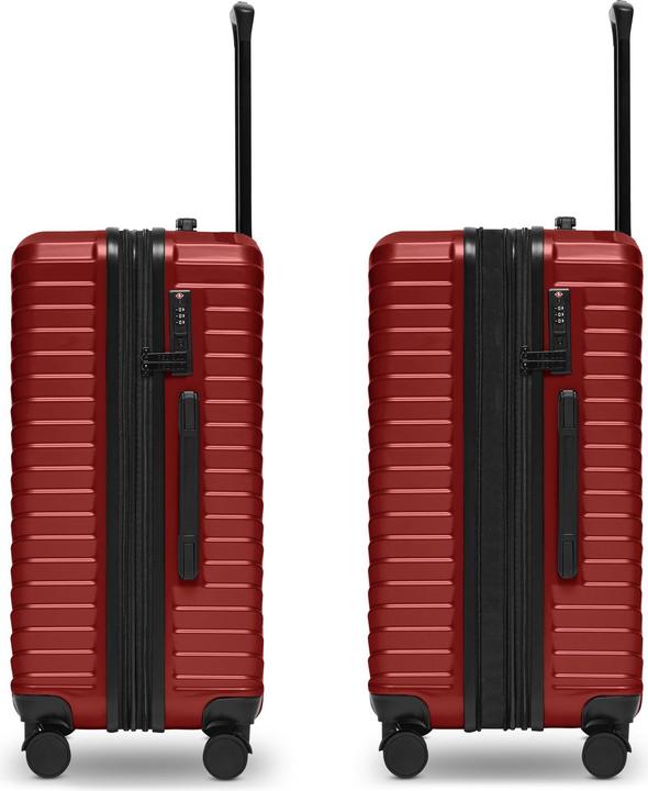 Produktbild Redolz Essentials 18 4 Rollen Trolley 66 cm mit Dehnfalte (72 l, M (50 - 90l))