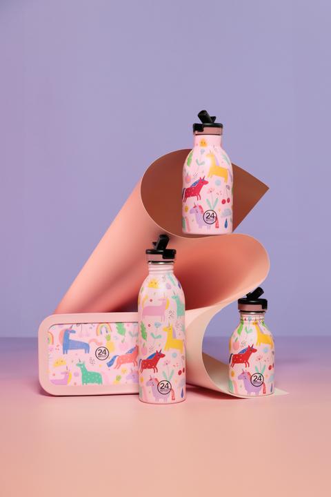 Produktbild 24 Bottles Thermosflasche Clima 330 ml, Mehrfarbig/Rosa, Magic Friends (0.33 l)