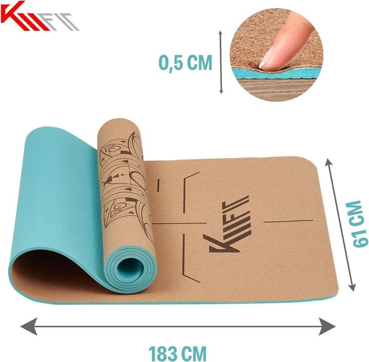 Km-Fit Yogamatte (5 mm)