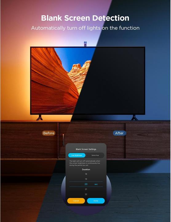 Actual product image Govee Envisual TV Backlight (Multicoloured, 500 cm, Indoor)