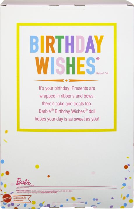 Image du produit Barbie Signature Birthday Wishes