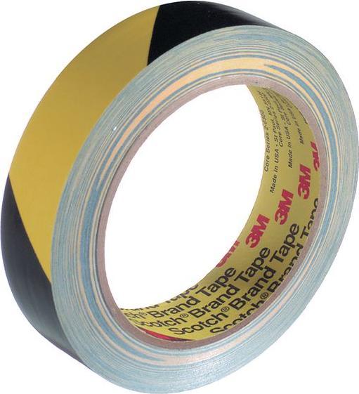 Produktbild 3M Sicherheitsstreifenband, 100mm x 33m, Schwarz/Gelb (100 mm)