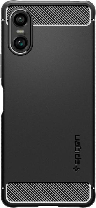 Immagine prodotto Spigen Custodia Rugged Armor per Sony Xperia 10 VI - nero opaco (Sony Xperia 10 VI)