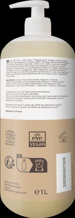 Produktbild Cattier Körperreinigung Aloe Vera Vanille-Tonka 1000 ml (1000 ml)