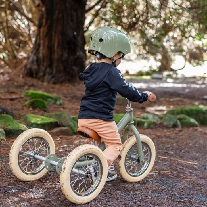 Image du produit Trybike Laufrad 2 in 1 vintage, green matt (12")
