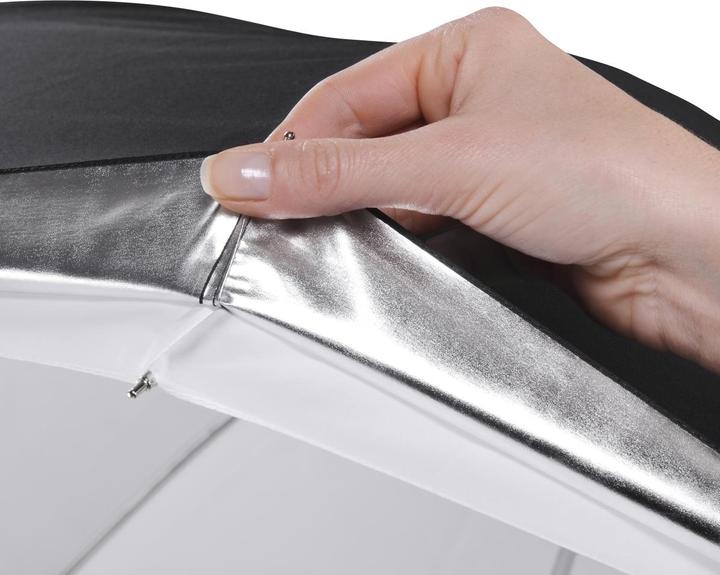 Image du produit Walimex 2in1 Reflex- Parapluie translucide blanc 109 (Réflecteur parapluie, 109 cm)