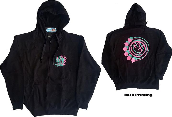 Produktbild Blink 182 Double Six Arrow Smiling Face (Zipper-Hoodie) (M)