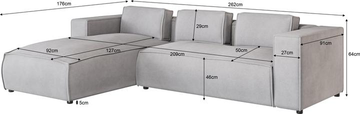 Actual product image Ropez Cloe (Corner sofa)