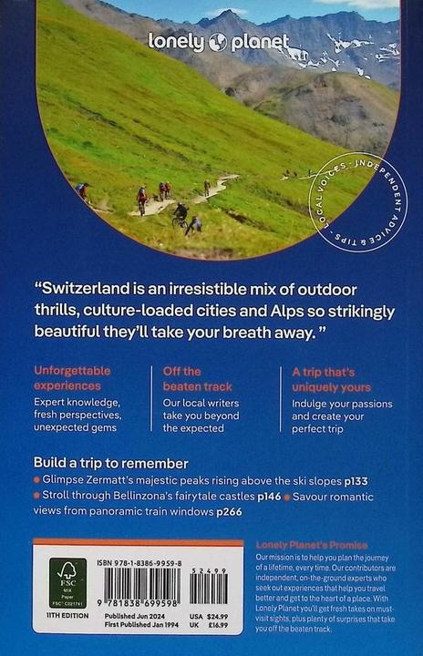 Produktbild Switzerland (Englisch, Collectif, 2024)