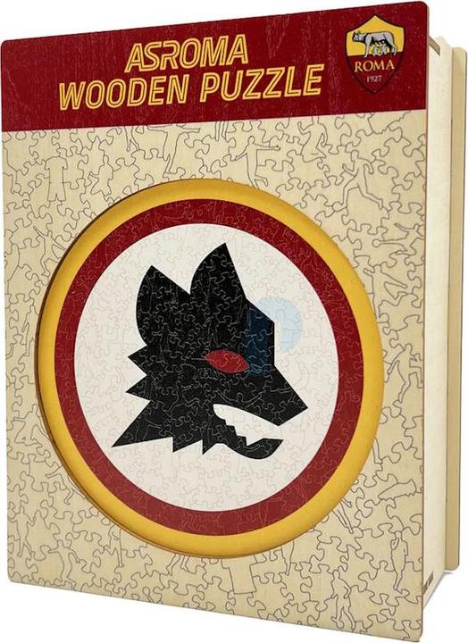 Immagine prodotto Iconic AS Roma - Lupetto Logo - Puzzle in Legno Taglia S (150 Pezzi) (150 pezzi)