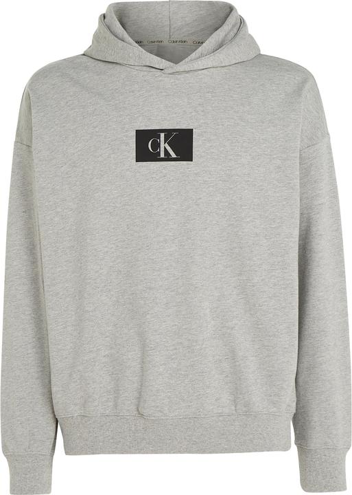 Calvin Klein Herren Lounge-Hoodie, Grau, M (M)