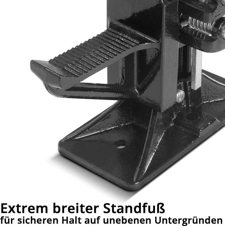 Actual product image Stahlwerk Rack and pinion jack 20" 3t 33cm Farm Jack stick winch Offroad jack