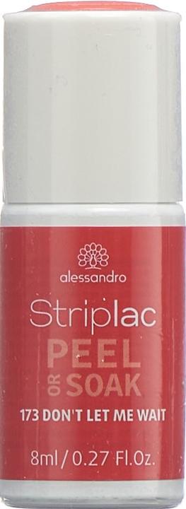 Image du produit Alessandro Striplac Peel or Soak - 173 Ne me laisse pas attendre (173 Ne me fais pas attendre, Vernis semi-permanent)