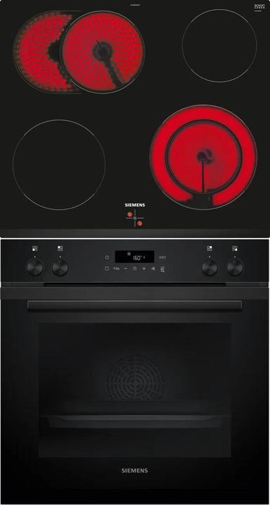 Image du produit Siemens Set four encastrable, EA631GNA1E + HE271ABB3, Cuisinière encastrable, Table de cuisson électrique