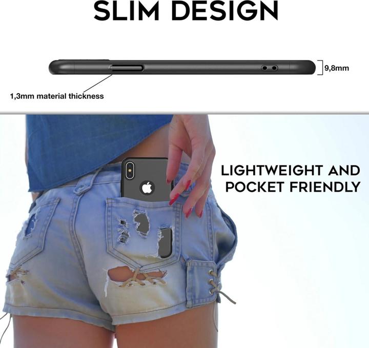 Immagine prodotto Nalia Custodia per cellulare a 360 gradi (Apple iPhone XS Max)
