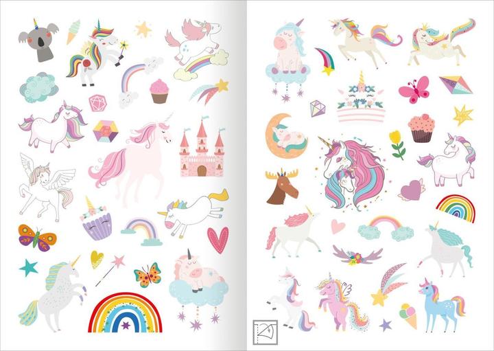 Actual product image My unicorn sticker book