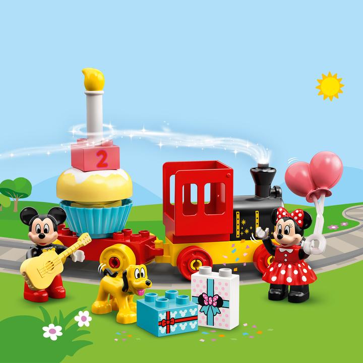 Image du produit LEGO Le train d'anniversaire de Micky et Minnie (10941)