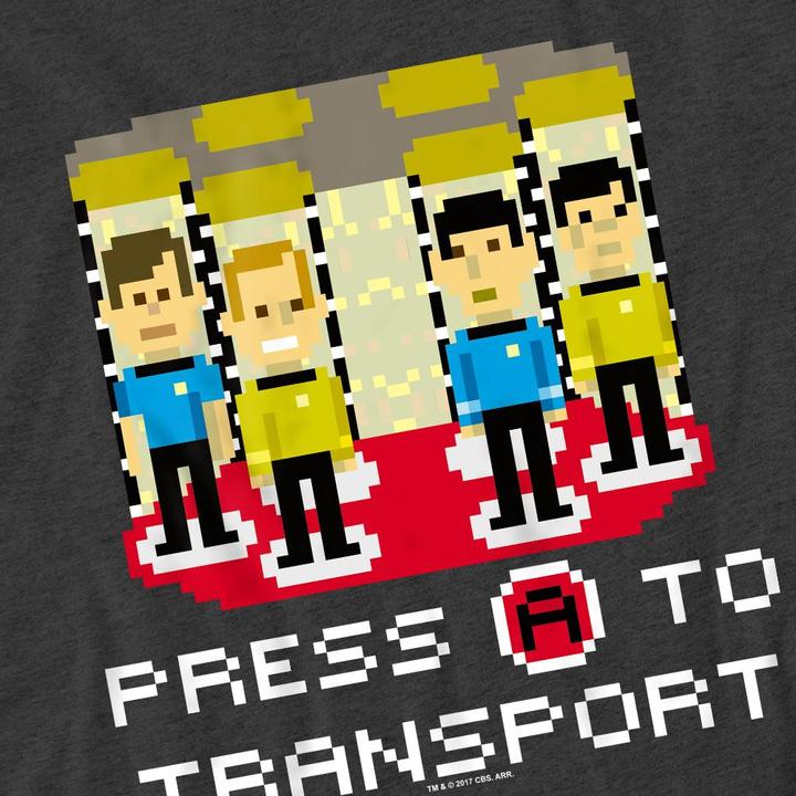 Produktbild Press A to Transport TShirt (M)