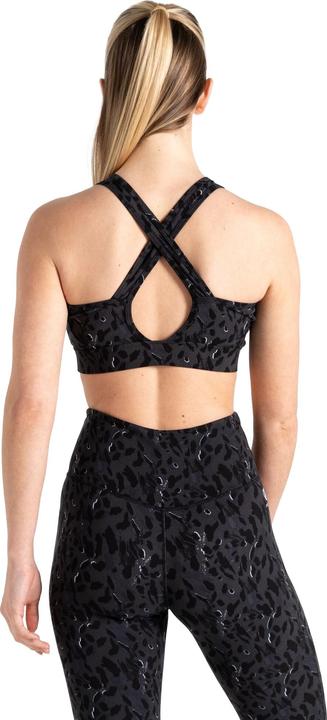 Actual product image Dare2b Womens/Ladies Swift II Animal Print Sports Bra (L)