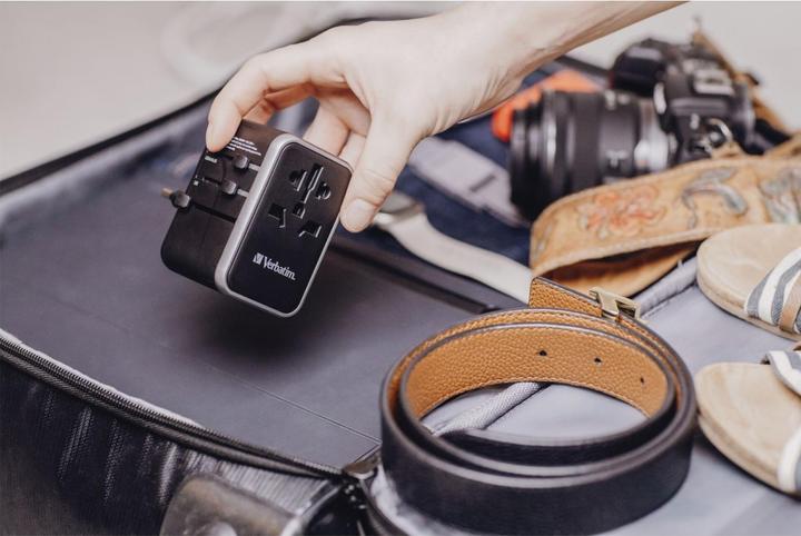 Actual product image Verbatim Universal Travel Adapter