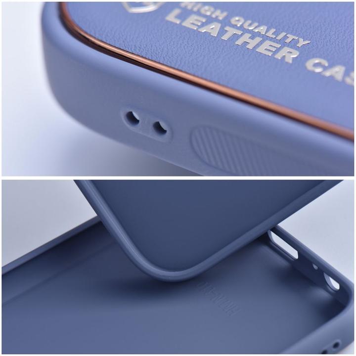 Produktbild OEM Back panel cover LEATHER case for SAMSUNG S24 Plus blue (Samsung Galaxy S24+)