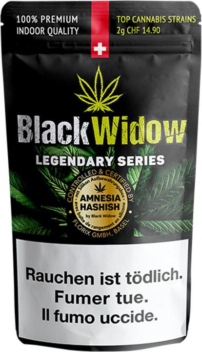 Actual product image Amnesia Hashish