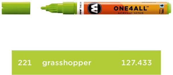Produktbild Molotow AKRYLMARKER 1.5mm GRASHÜPF (Grasgrün, 1.50 mm, 1 x)