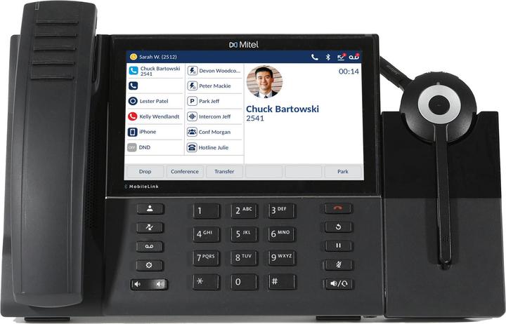 Actual product image Mitel Headset for MiVoice 6900 IP Series (Wireless)