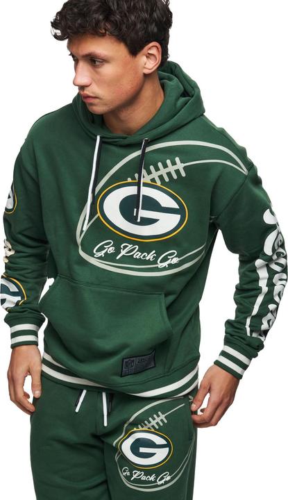 Produktbild Recovered Re:covered Fleece Hoody - PATCHES Green Bay Packers - M (M)