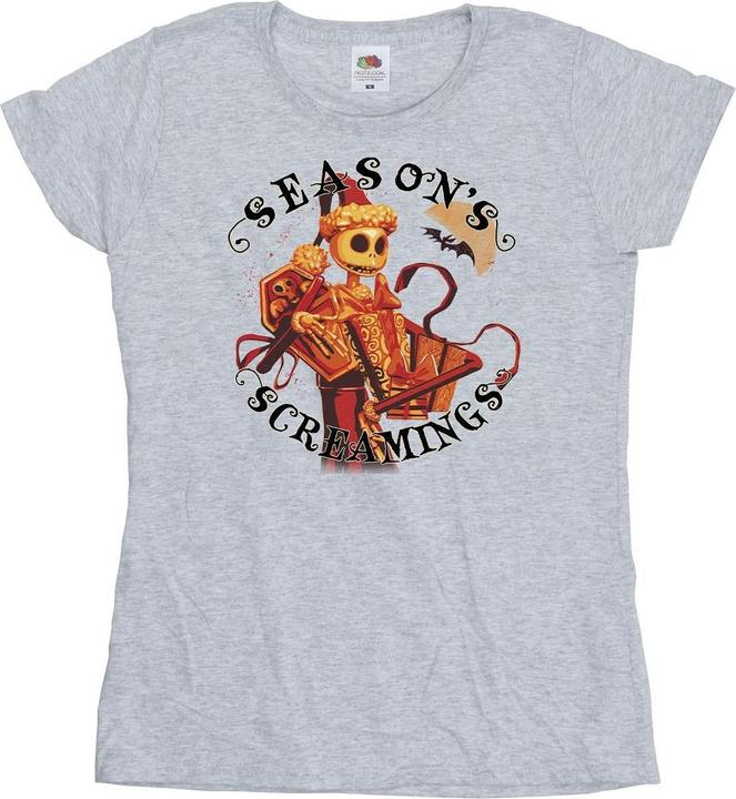Immagine prodotto Disney The Nightmare Before Christmas Seasons Screamings Maglietta Donna (XXL)
