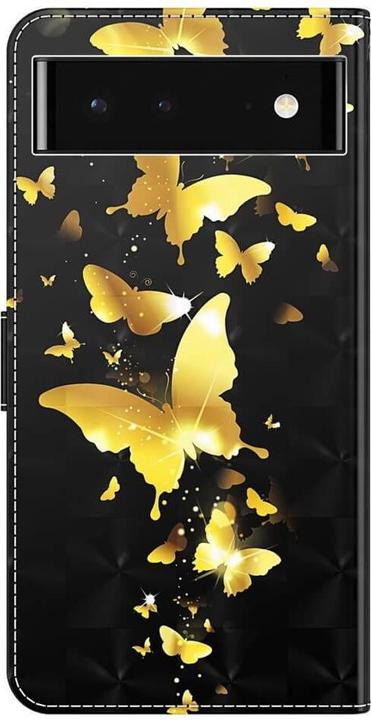 Image du produit Cover-Discount Google Pixel 7 - Étui effet brillant papillon or (Google Pixel 7)