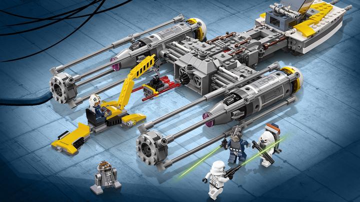 Actual product image LEGO Y-Wing Starfighter (75172, LEGO Star Wars)