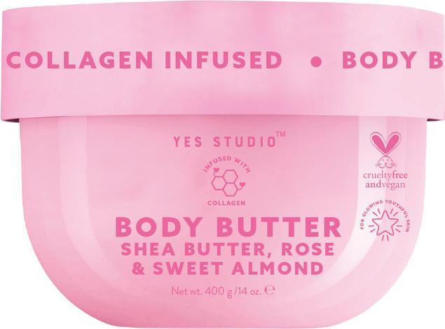 Yes Studio Body Butter - Shea Butter, Rose, Sweet Almond (Body Butter)