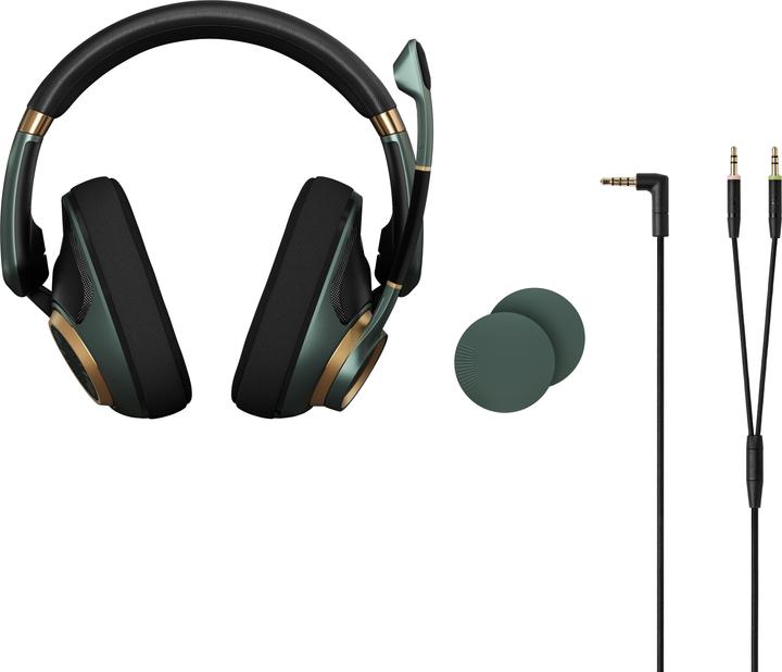 Productafbeelding EPOS H6PRO Open Akoestische Gaming Headset, groen (Bedraad)