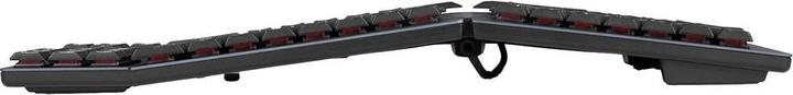 Produktbild Perixx PERIBOARD-335 DE BL, Kabelgebundene ergonomische mechanische kompakte Tastatur - flache blau (DE, Kabelgebunden)