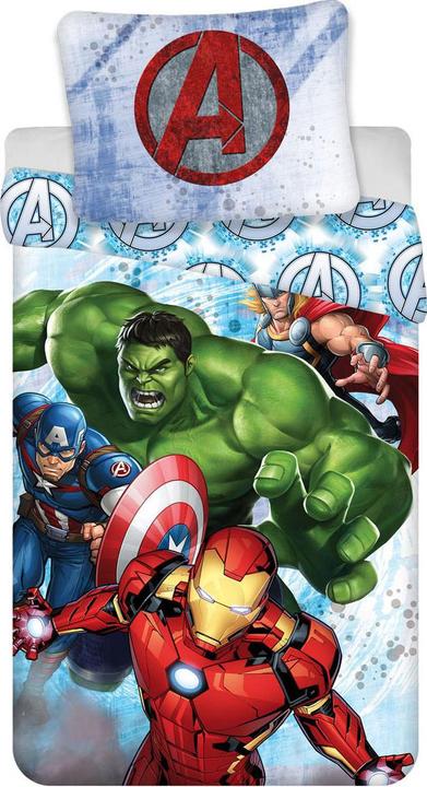 Actual product image Avengers Heroes duvet cover, 140x200cm