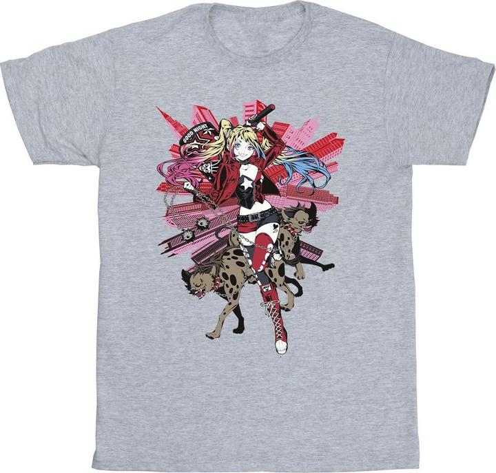 Image du produit - T-shirt HARLEY QUINN HYENAS - Fille (152, 158)