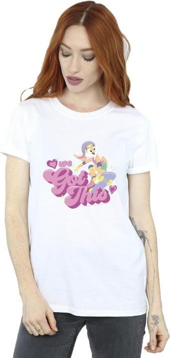 Actual product image Looney Tunes Womens/Ladies Lola We Got This Skate Cotton Boyfriend T-Shirt (XXL)