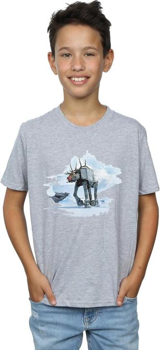 Immagine prodotto Star Wars Christmas AT-AT Reindeer Maglietta Ragazzi (128)