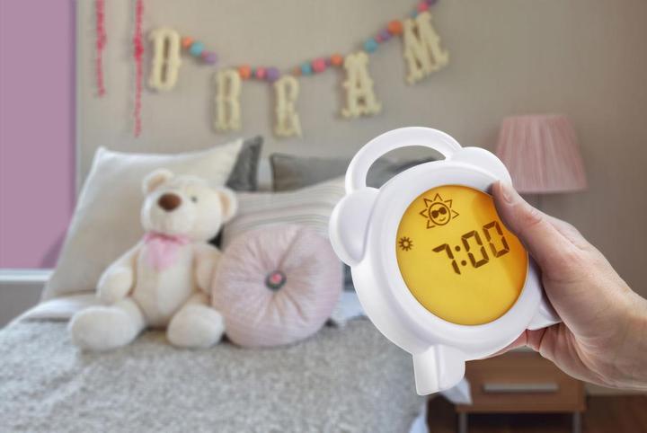 Actual product image Alecto alarm clock with night light BC-100