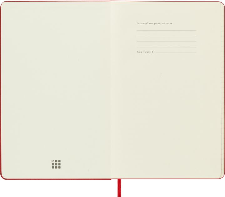 Produktbild Moleskine Notizkalender (A5, Englisch)