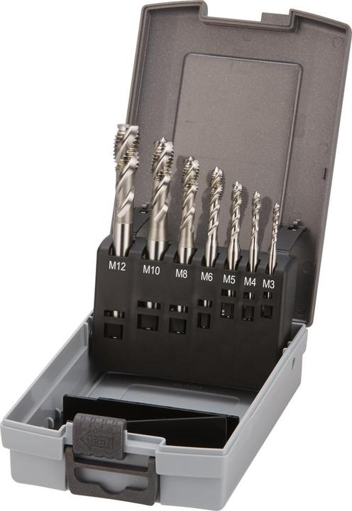 Actual product image Magni FORTIS HSS-E GL machine tap set GS set M3-M12 40G