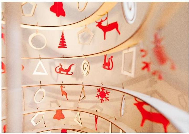 Actual product image Spira Christmas Tree SPIRA SMALL mix combo STAR (98 -part)
