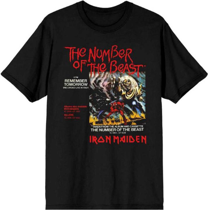 Iron Maiden Number of the Beast Vinyl Promo Sleev T